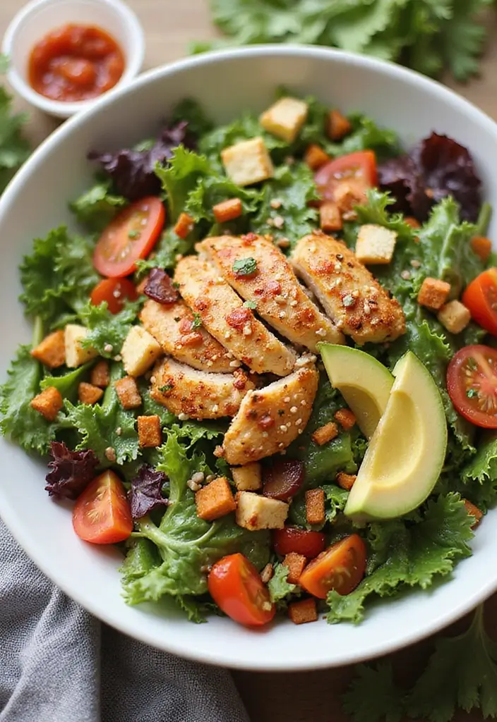 27 Bang Bang Chicken Air Fryer Recipes That Bring the Heat 11 27 Bang Bang Chicken Air Fryer Recipes That Bring the Heat - 10. Bang Bang Chicken Salad