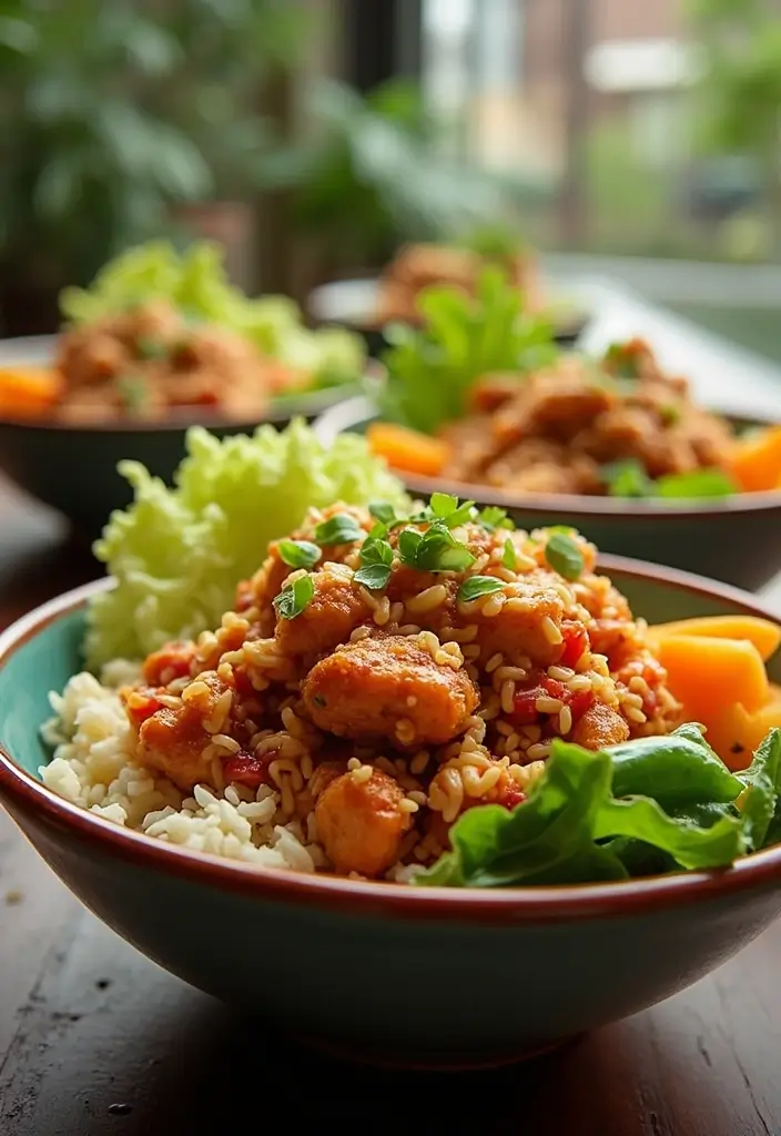 27 Bang Bang Chicken Air Fryer Recipes That Bring the Heat 27 27 Bang Bang Chicken Air Fryer Recipes That Bring the Heat - 26. Bang Bang Chicken Bowls