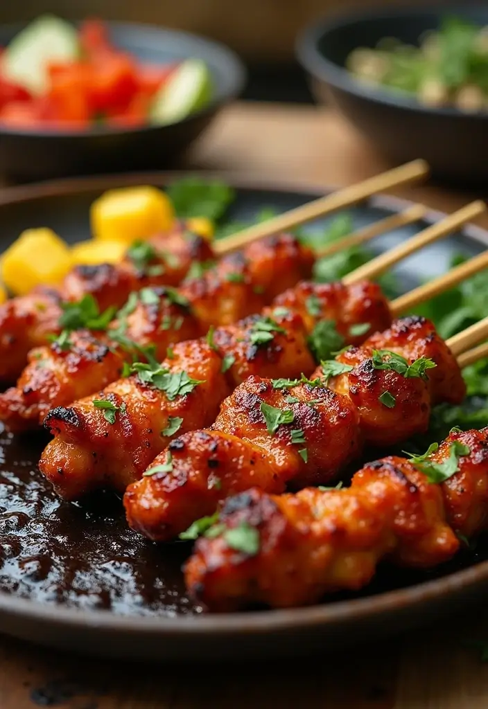 27 Bang Bang Chicken Air Fryer Recipes That Bring the Heat 9 27 Bang Bang Chicken Air Fryer Recipes That Bring the Heat - 8. BBQ Bang Bang Chicken Skewers