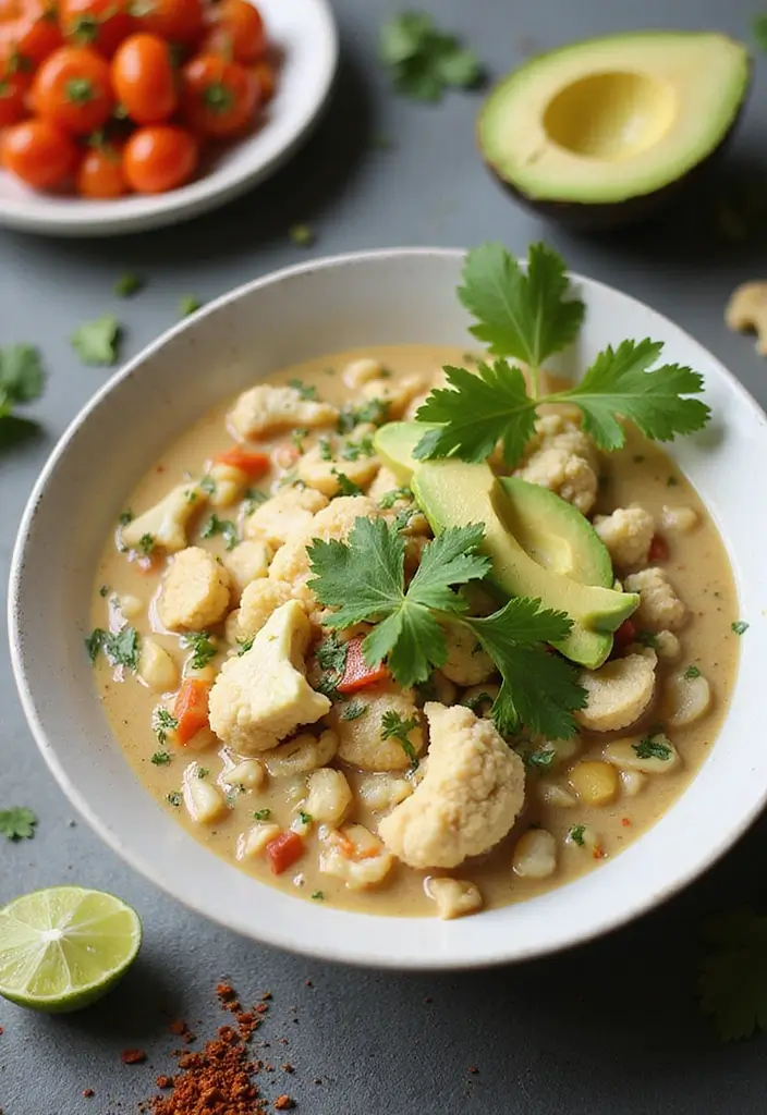 27 Best White Chicken Chili Recipe Versions That Warm You Up 12 27 Best White Chicken Chili Recipe Versions That Warm You Up - 11. White Chicken Chili with Cauliflower