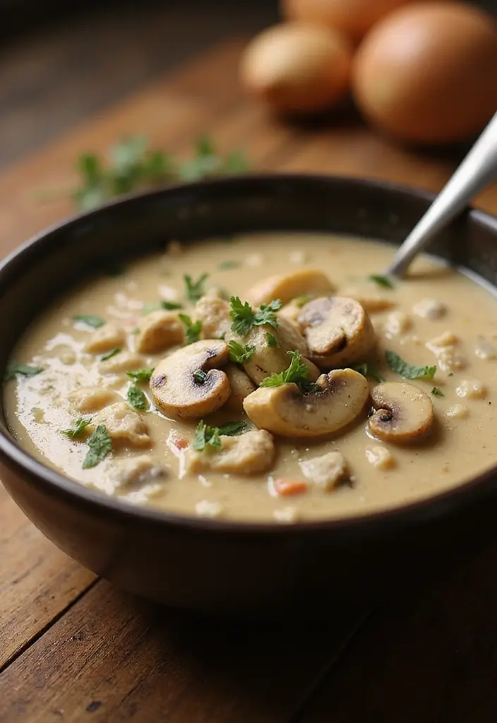 27 Best White Chicken Chili Recipe Versions That Warm You Up 14 27 Best White Chicken Chili Recipe Versions That Warm You Up - 13. White Chicken Chili with Mushrooms