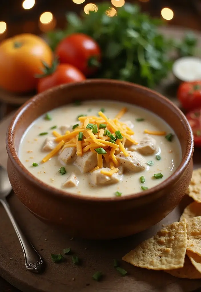 27 Best White Chicken Chili Recipe Versions That Warm You Up 3 27 Best White Chicken Chili Recipe Versions That Warm You Up - 2. Creamy White Chicken Chili