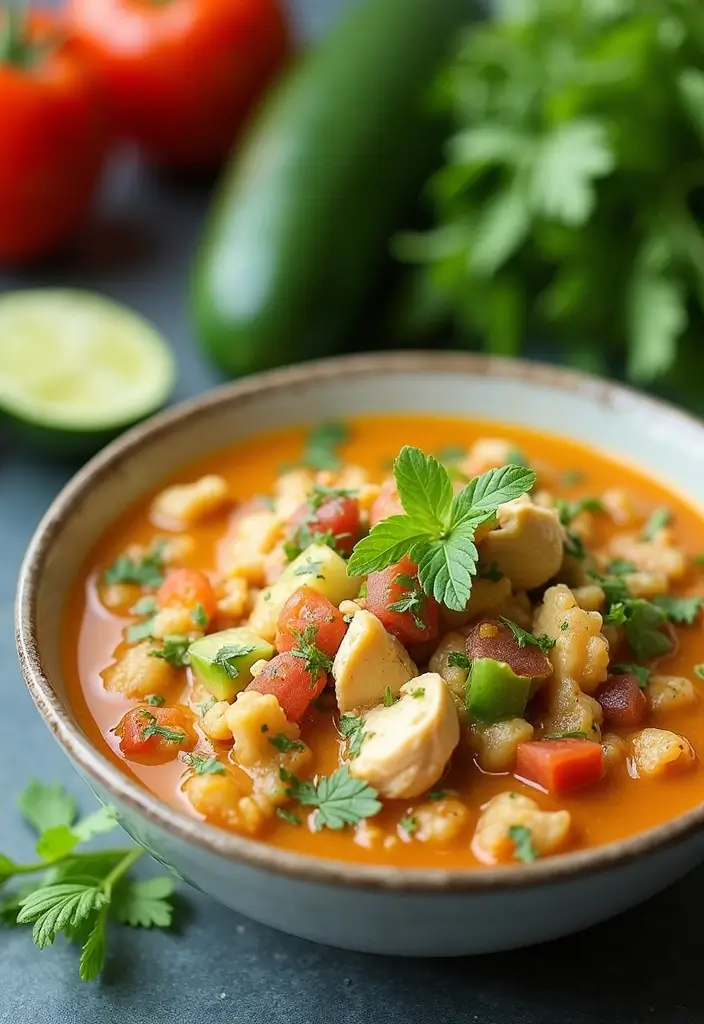 27 Best White Chicken Chili Recipe Versions That Warm You Up 21 27 Best White Chicken Chili Recipe Versions That Warm You Up - 20. White Chicken Chili with Zucchini