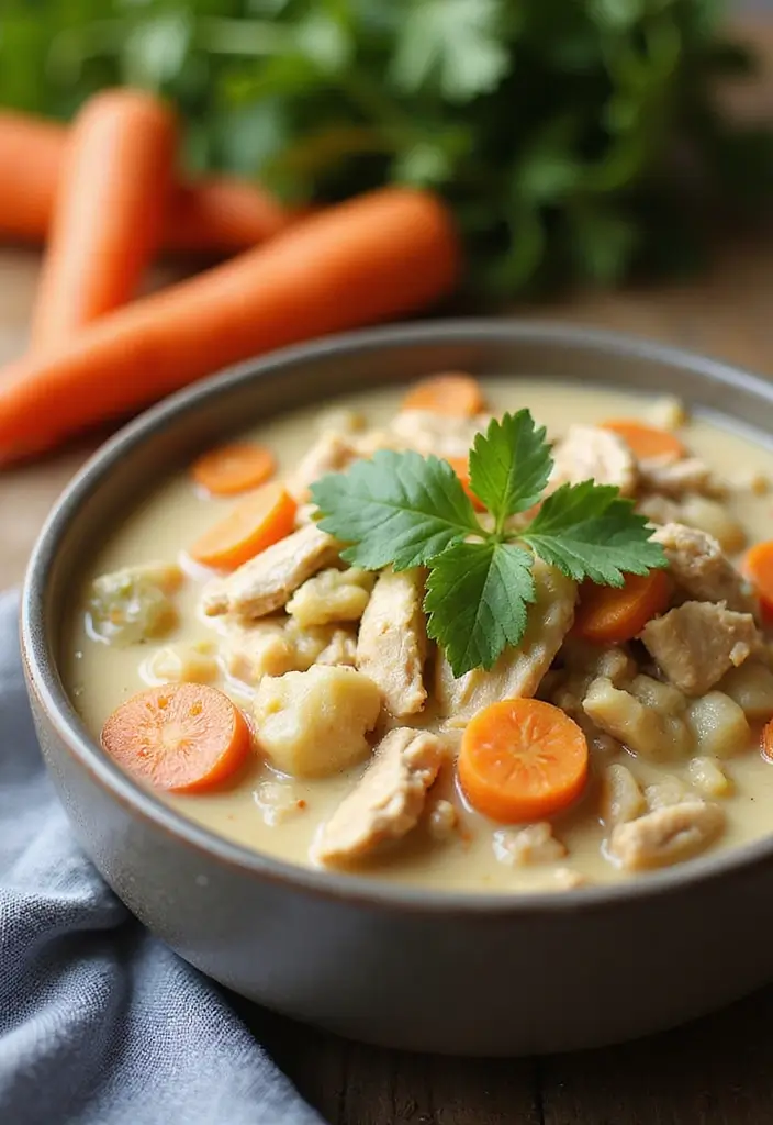 27 Best White Chicken Chili Recipe Versions That Warm You Up 23 27 Best White Chicken Chili Recipe Versions That Warm You Up - 22. White Chicken Chili with Carrots