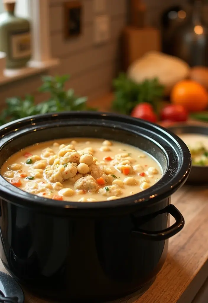 27 Best White Chicken Chili Recipe Versions That Warm You Up 7 27 Best White Chicken Chili Recipe Versions That Warm You Up - 6. Slow Cooker White Chicken Chili