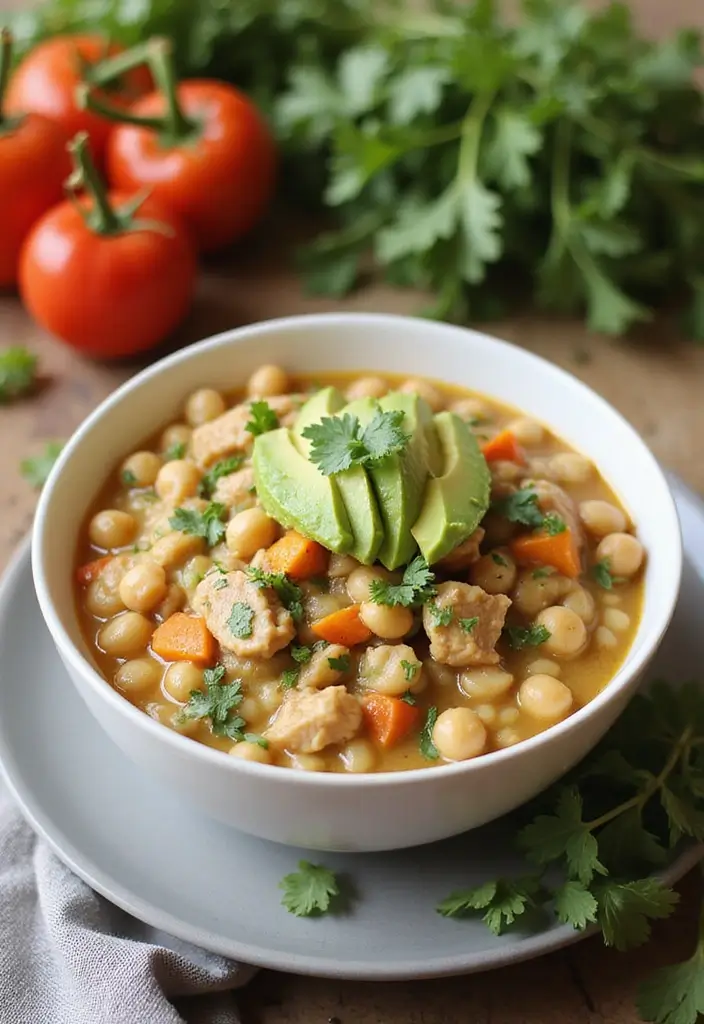 27 Best White Chicken Chili Recipe Versions That Warm You Up 8 27 Best White Chicken Chili Recipe Versions That Warm You Up - 7. Vegan White Chicken Chili
