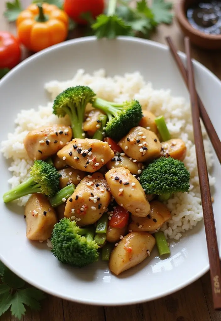27 Easy Chicken Stir Fry Recipes That Are Quick & Healthy 2 27 Easy Chicken Stir Fry Recipes That Are Quick & Healthy - 1. Classic Chicken and Broccoli Stir Fry