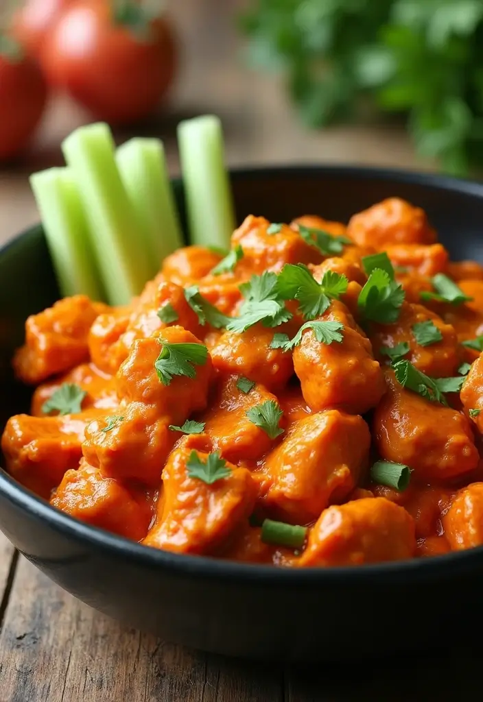 27 Easy Chicken Stir Fry Recipes That Are Quick & Healthy 13 27 Easy Chicken Stir Fry Recipes That Are Quick & Healthy - 12. Buffalo Chicken Stir Fry