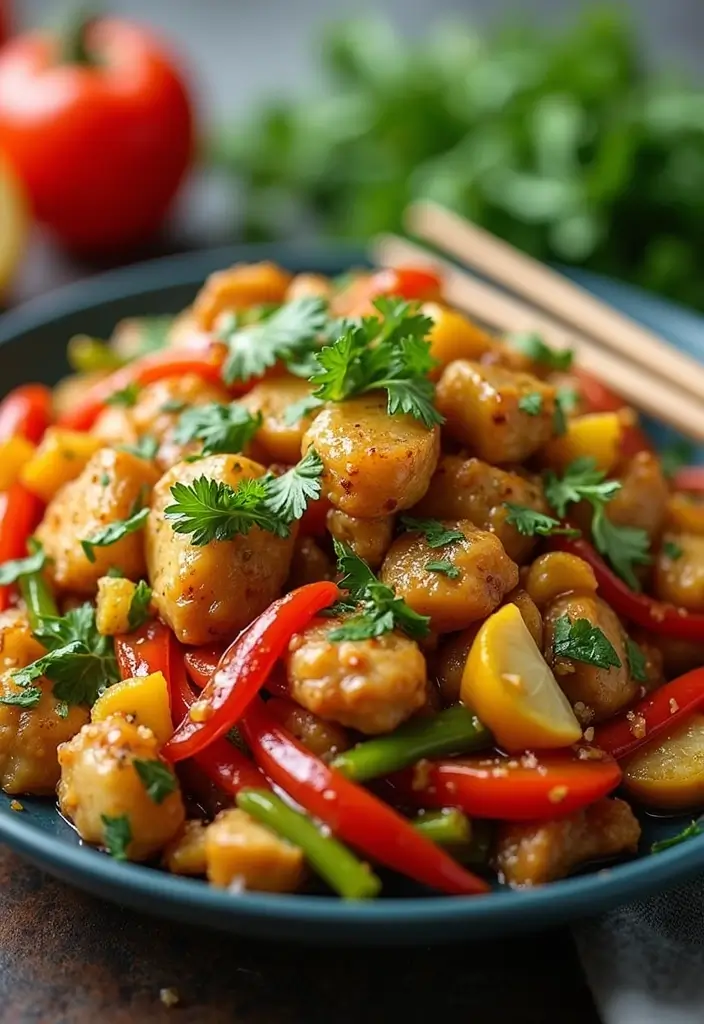27 Easy Chicken Stir Fry Recipes That Are Quick & Healthy 15 27 Easy Chicken Stir Fry Recipes That Are Quick & Healthy - 14. Veggie Lover's Chicken Stir Fry