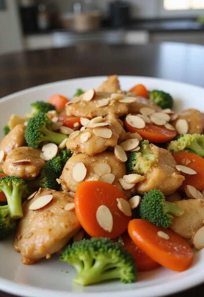 27 Easy Chicken Stir Fry Recipes That Are Quick & Healthy 18 27 Easy Chicken Stir Fry Recipes That Are Quick & Healthy - 17. Almond Chicken Stir Fry