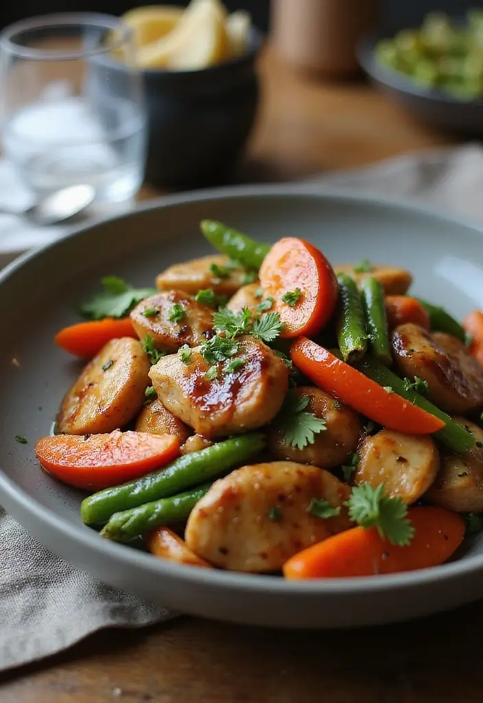 27 Easy Chicken Stir Fry Recipes That Are Quick & Healthy 25 27 Easy Chicken Stir Fry Recipes That Are Quick & Healthy - 24. Balsamic Chicken Stir Fry