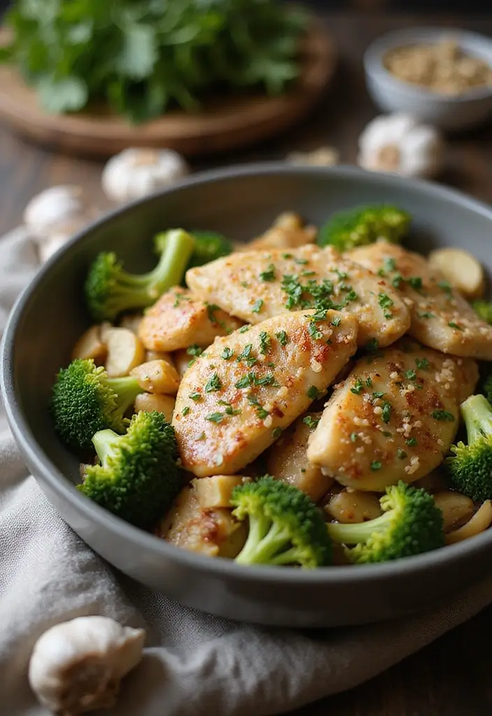 27 Easy Chicken Stir Fry Recipes That Are Quick & Healthy 10 27 Easy Chicken Stir Fry Recipes That Are Quick & Healthy - 9. Garlic Parmesan Chicken Stir Fry