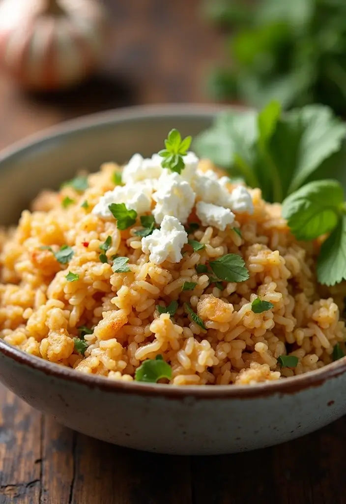 27 Garlic Chicken Fried Rice Recipes That Beat Takeout 19 27 Garlic Chicken Fried Rice Recipes That Beat Takeout - 18. Garlic Chicken Fried Rice with Feta