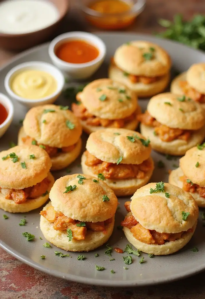 27 Honey Butter Chicken Biscuit Recipes That Are Southern Perfection 15 27 Honey Butter Chicken Biscuit Recipes That Are Southern Perfection - 14. Mini Honey Butter Chicken Biscuit Bites