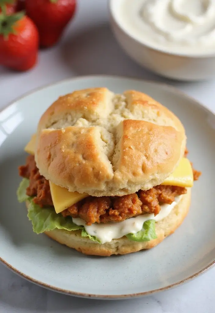 27 Honey Butter Chicken Biscuit Recipes That Are Southern Perfection 19 27 Honey Butter Chicken Biscuit Recipes That Are Southern Perfection - 18. Greek Yogurt Honey Butter Chicken Biscuit