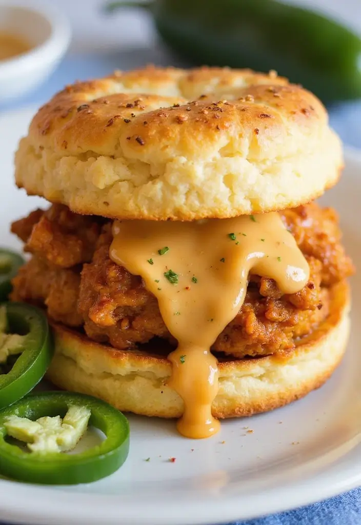 27 Honey Butter Chicken Biscuit Recipes That Are Southern Perfection 3 27 Honey Butter Chicken Biscuit Recipes That Are Southern Perfection - 2. Spicy Honey Butter Chicken Biscuit