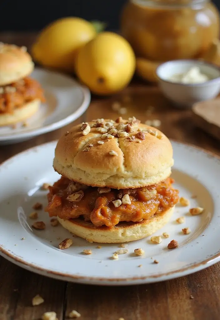 27 Honey Butter Chicken Biscuit Recipes That Are Southern Perfection 21 27 Honey Butter Chicken Biscuit Recipes That Are Southern Perfection - 20. Nutty Honey Butter Chicken Biscuit
