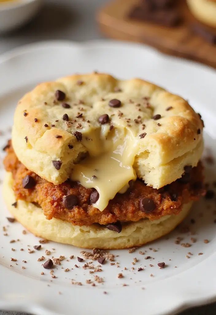 27 Honey Butter Chicken Biscuit Recipes That Are Southern Perfection 25 27 Honey Butter Chicken Biscuit Recipes That Are Southern Perfection - 24. Chocolate Chip Honey Butter Chicken Biscuit