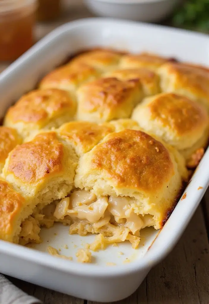 27 Honey Butter Chicken Biscuit Recipes That Are Southern Perfection 7 27 Honey Butter Chicken Biscuit Recipes That Are Southern Perfection - 6. Honey Butter Chicken Biscuit Casserole