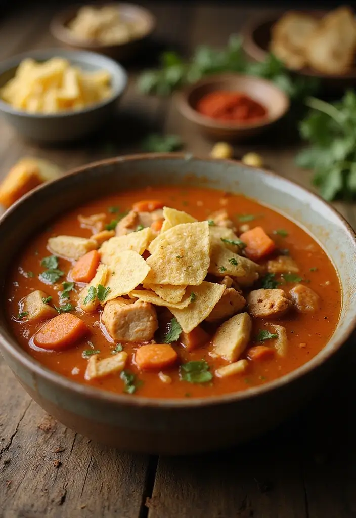27 Mexican Chicken Soup Recipes That Bring Southwest Flavor 11 27 Mexican Chicken Soup Recipes That Bring Southwest Flavor - 10. Smoked Chicken Tortilla Soup