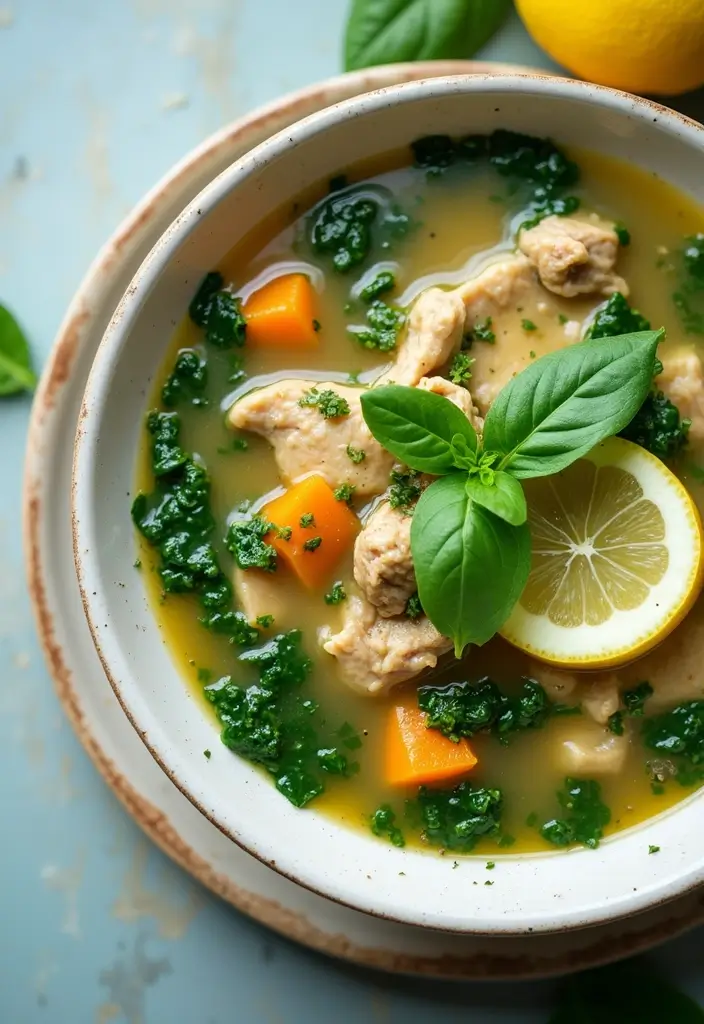 27 Mexican Chicken Soup Recipes That Bring Southwest Flavor 19 27 Mexican Chicken Soup Recipes That Bring Southwest Flavor - 18. Chicken and Spinach Soup