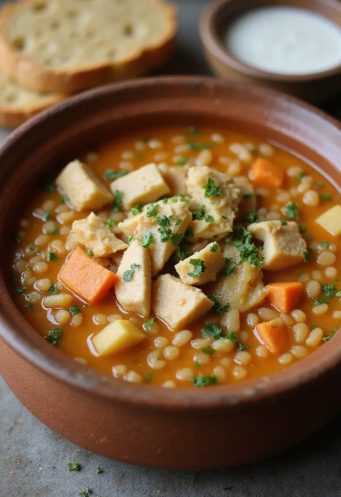 27 Mexican Chicken Soup Recipes That Bring Southwest Flavor 25 27 Mexican Chicken Soup Recipes That Bring Southwest Flavor - 24. Chicken and Barley Soup