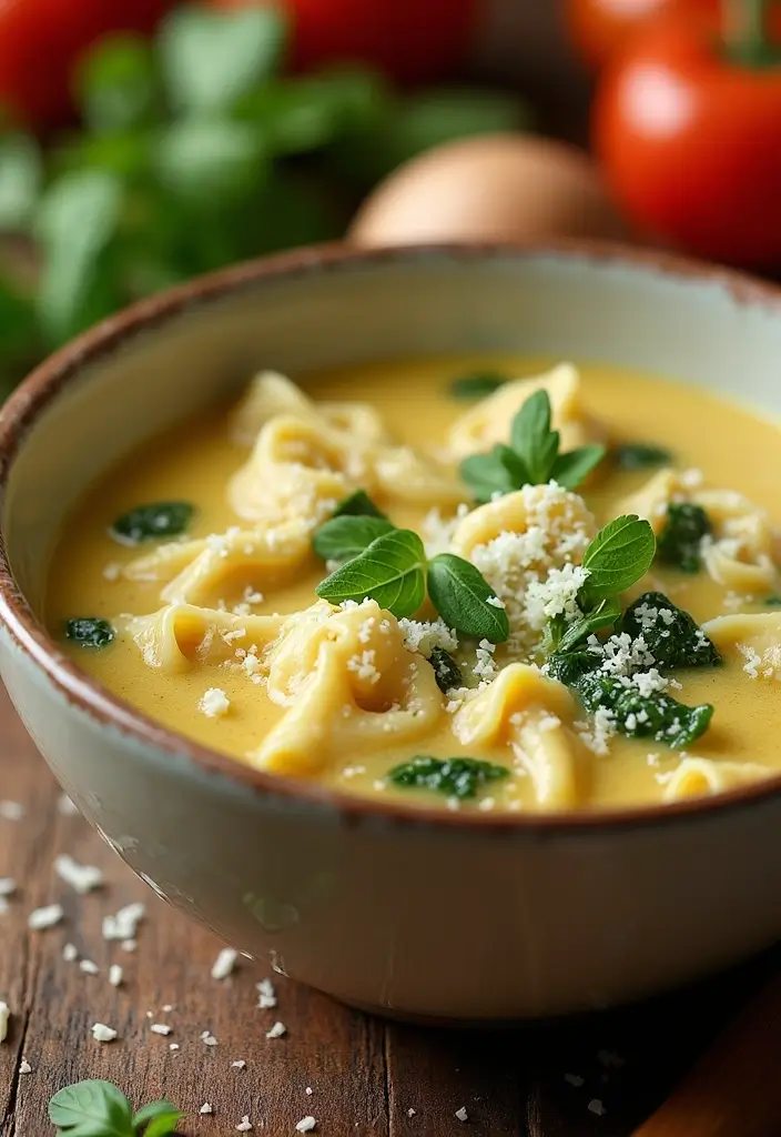 27 Mexican Chicken Soup Recipes That Bring Southwest Flavor 26 27 Mexican Chicken Soup Recipes That Bring Southwest Flavor - 25. Chicken and Spinach Tortellini Soup