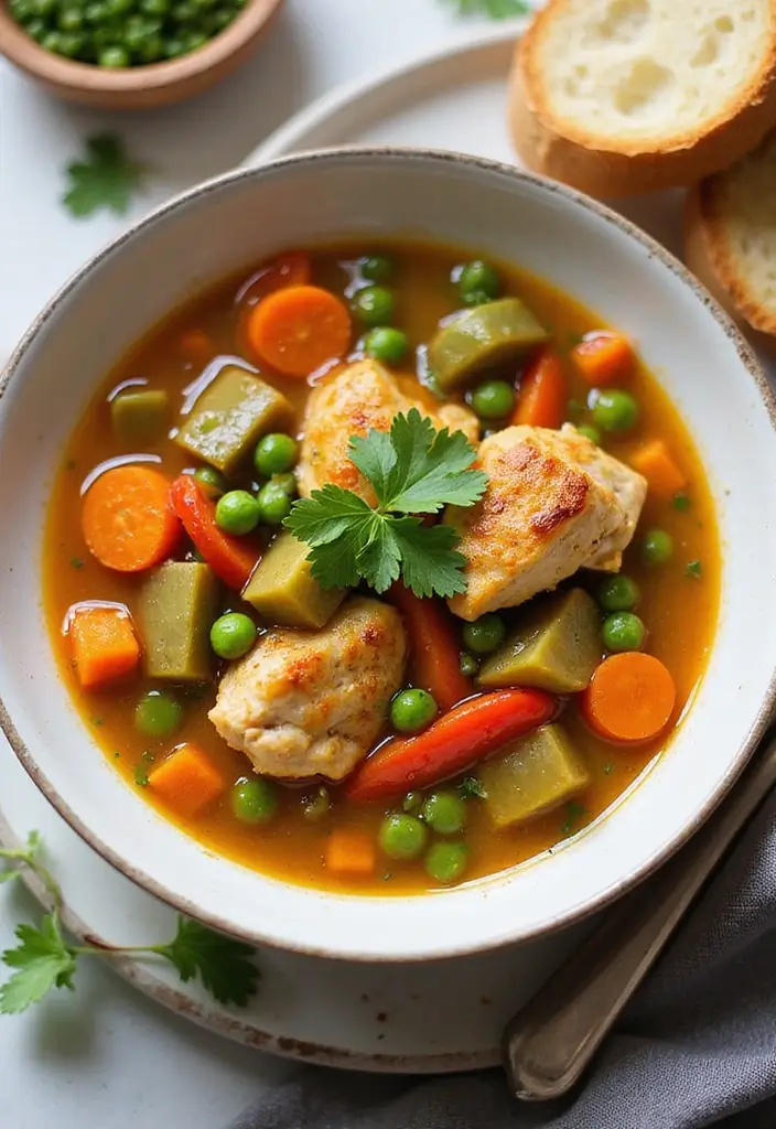 27 Mexican Chicken Soup Recipes That Bring Southwest Flavor 6 27 Mexican Chicken Soup Recipes That Bring Southwest Flavor - 5. Vegetable Chicken Soup
