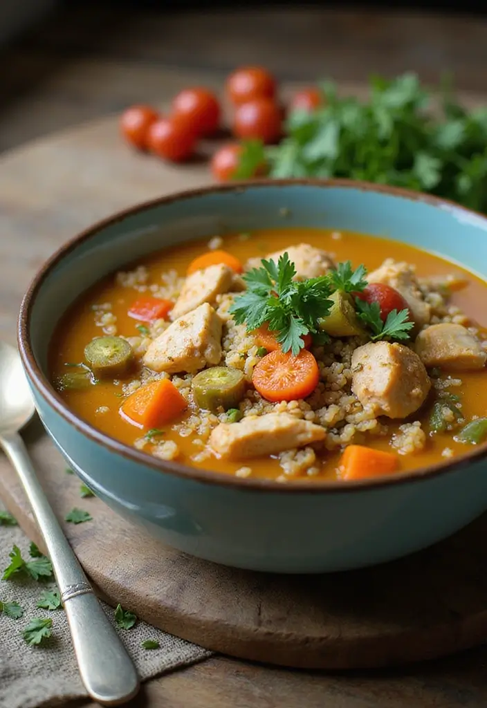 27 Mexican Chicken Soup Recipes That Bring Southwest Flavor 10 27 Mexican Chicken Soup Recipes That Bring Southwest Flavor - 9. Chicken and Quinoa Soup