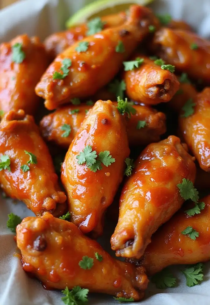 27 Slow Cooker Chicken Wings Recipes That Are Effortless Party Food 14 27 Slow Cooker Chicken Wings Recipes That Are Effortless Party Food - 13. Sriracha Honey Slow Cooker Chicken Wings