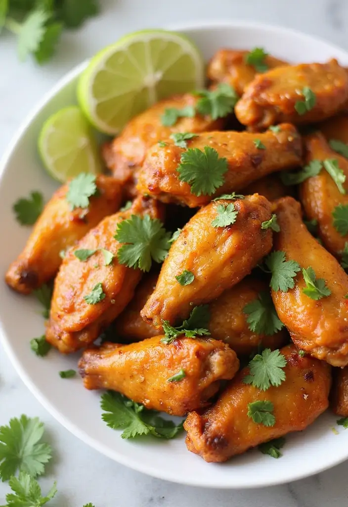 27 Slow Cooker Chicken Wings Recipes That Are Effortless Party Food 17 27 Slow Cooker Chicken Wings Recipes That Are Effortless Party Food - 16. Cilantro Lime Slow Cooker Chicken Wings