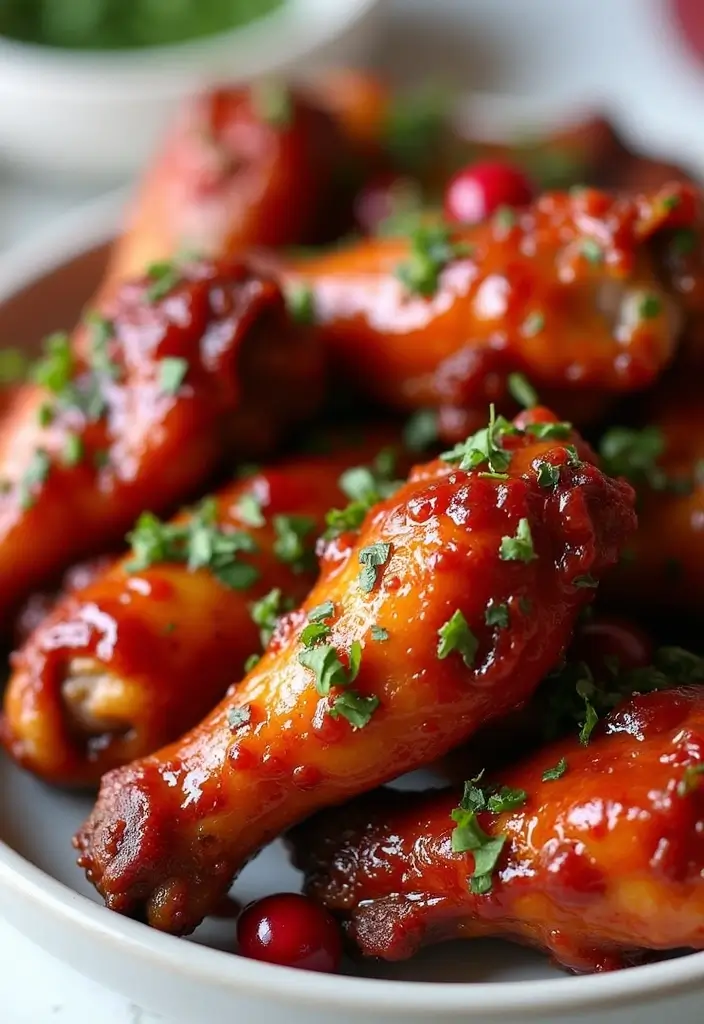 27 Slow Cooker Chicken Wings Recipes That Are Effortless Party Food 26 27 Slow Cooker Chicken Wings Recipes That Are Effortless Party Food - 25. Cranberry BBQ Slow Cooker Chicken Wings