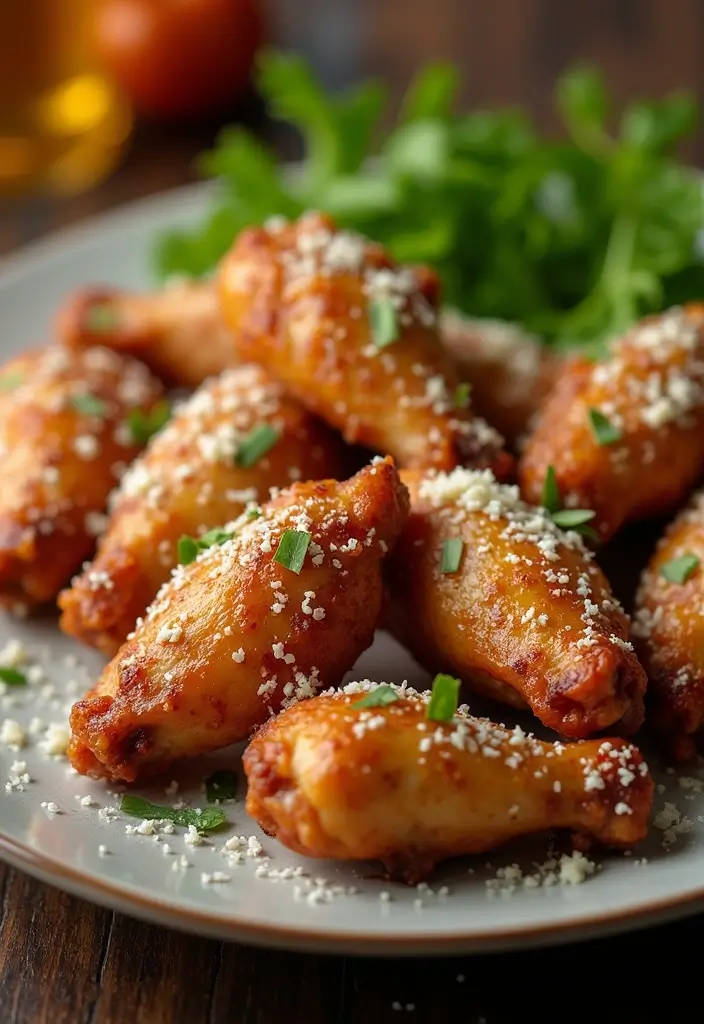 27 Slow Cooker Chicken Wings Recipes That Are Effortless Party Food 8 27 Slow Cooker Chicken Wings Recipes That Are Effortless Party Food - 7. Garlic Parmesan Slow Cooker Chicken Wings