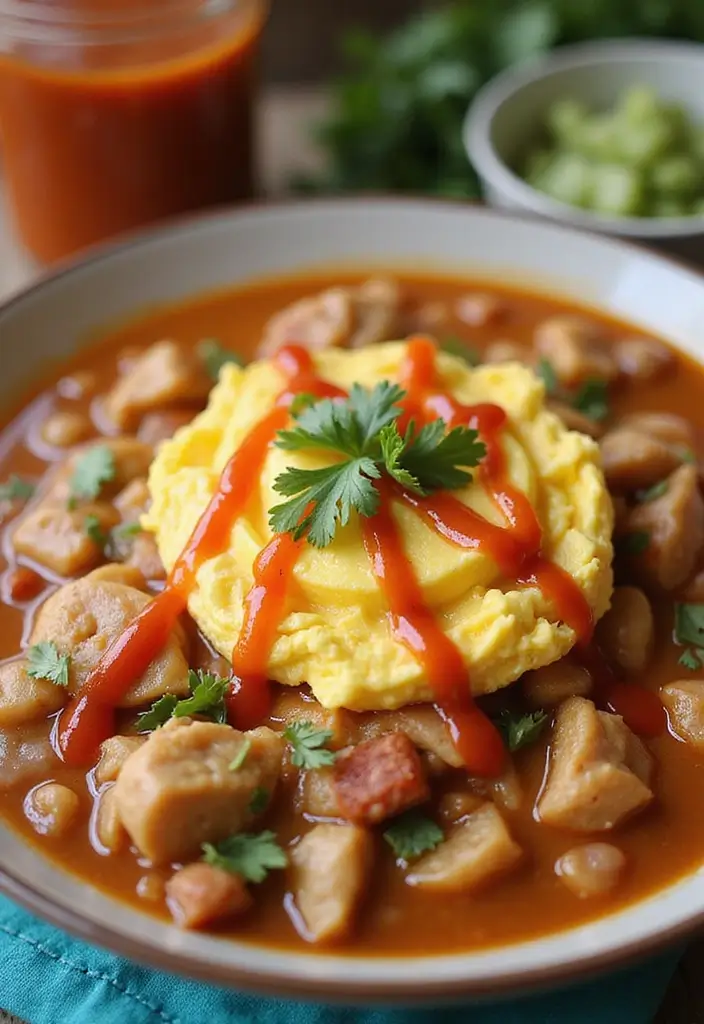 27 White Chicken Chili with Cream Cheese Recipes That Are Smooth & Rich 16 27 White Chicken Chili with Cream Cheese Recipes That Are Smooth & Rich - 15. Breakfast White Chicken Chili