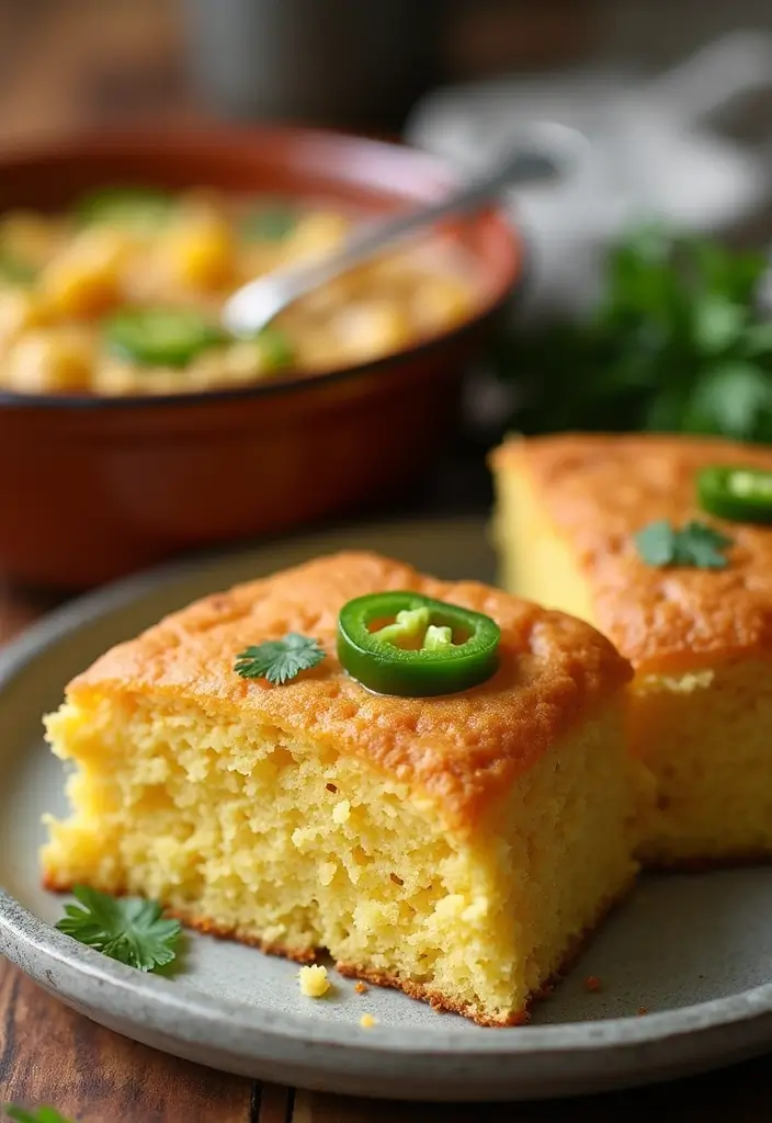 27 White Chicken Chili with Cream Cheese Recipes That Are Smooth & Rich 27 27 White Chicken Chili with Cream Cheese Recipes That Are Smooth & Rich - 26. Creamy White Chicken Chili with Jalapeño Cornbread
