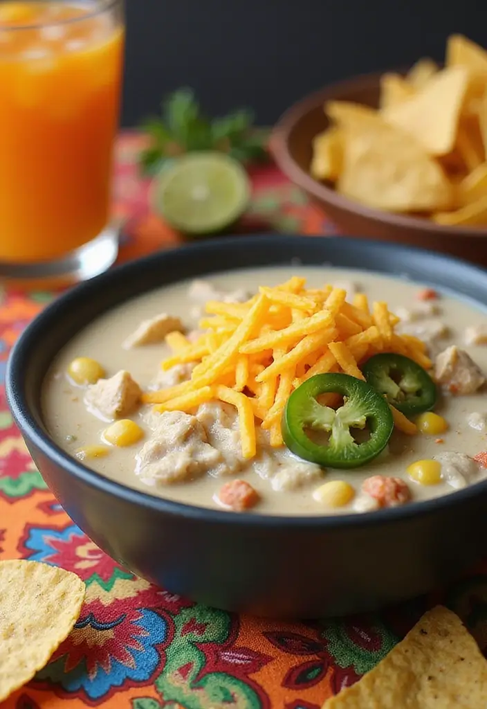 27 White Chicken Chili with Cream Cheese Recipes That Are Smooth & Rich 4 27 White Chicken Chili with Cream Cheese Recipes That Are Smooth & Rich - 3. White Chicken Chili with Cream Cheese and Corn