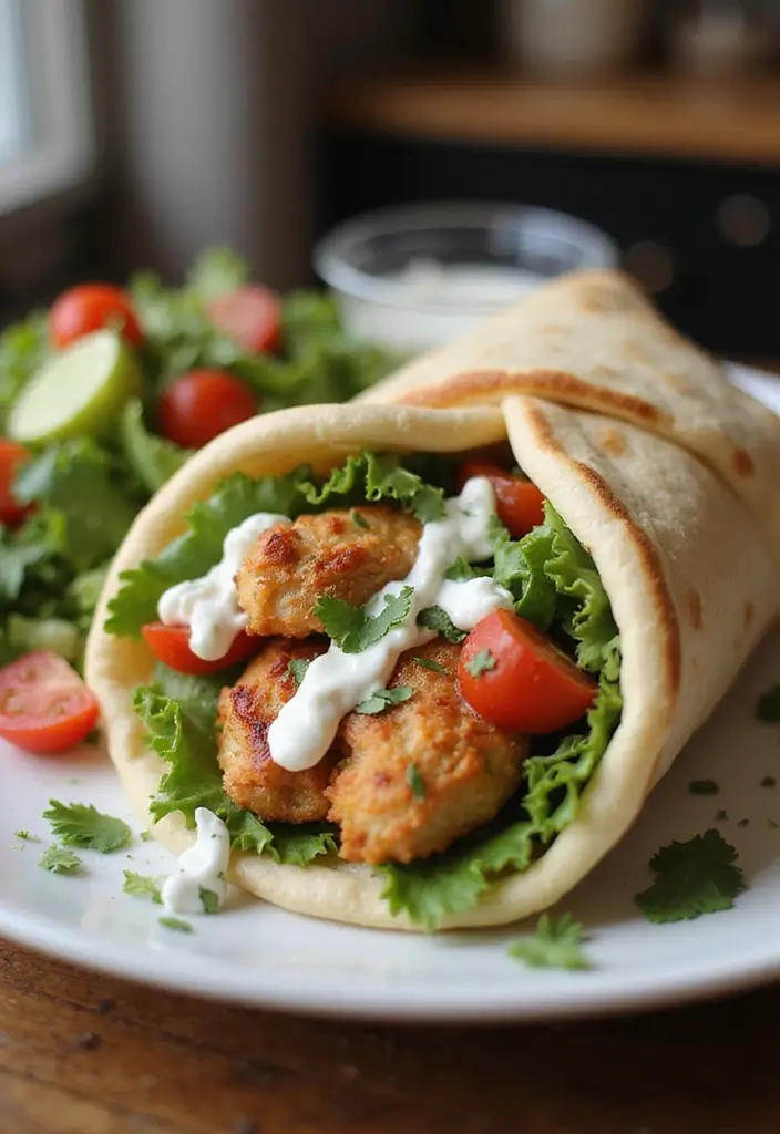28 Change Your Life Chicken Recipes That Really Deliver 20 28 Change Your Life Chicken Recipes That Really Deliver - 19. Chicken Gyros with Tzatziki Sauce