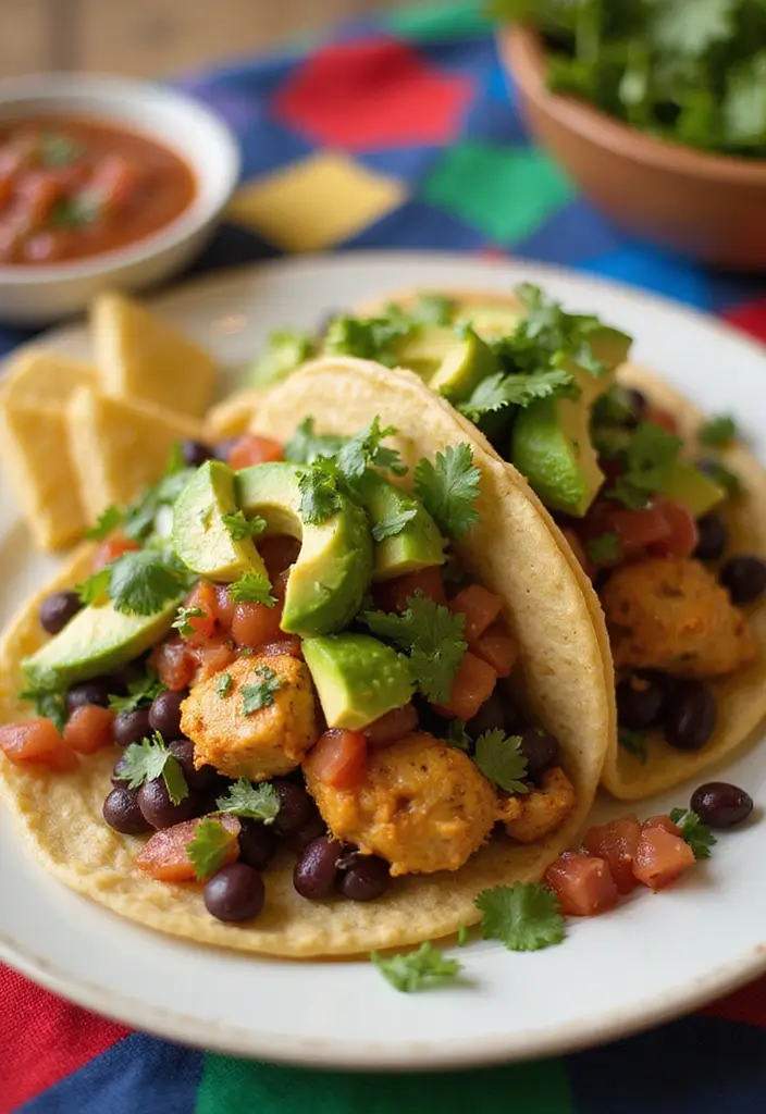 28 Change Your Life Chicken Recipes That Really Deliver 21 28 Change Your Life Chicken Recipes That Really Deliver - 20. Chicken and Black Bean Tacos