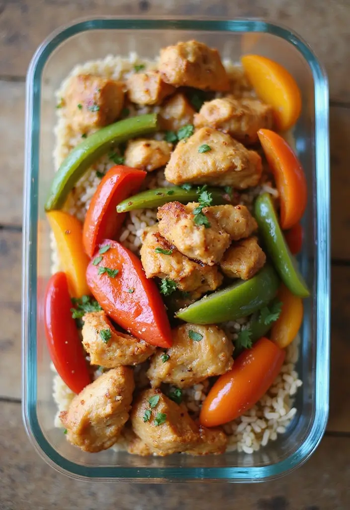 28 Change Your Life Chicken Recipes That Really Deliver 10 28 Change Your Life Chicken Recipes That Really Deliver - 9. Chicken Fajita Meal Prep Bowls
