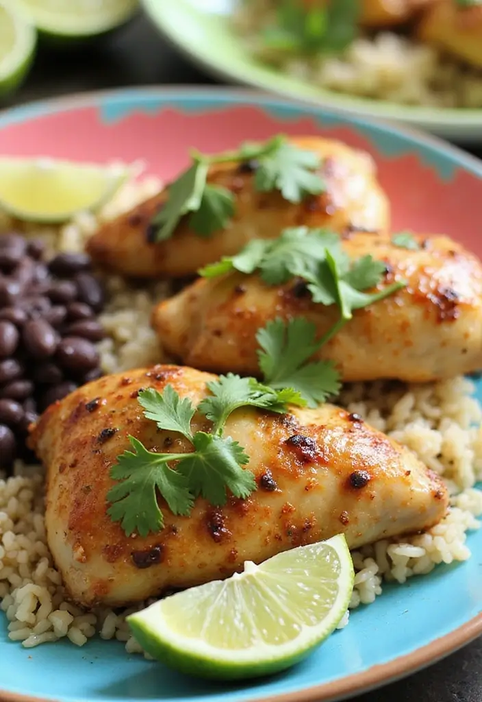 28 Chicken Thighs on the Grill Recipes That Are Smoky & Juicy 13 28 Chicken Thighs on the Grill Recipes That Are Smoky & Juicy - 12. Cilantro Lime Grilled Chicken Thighs
