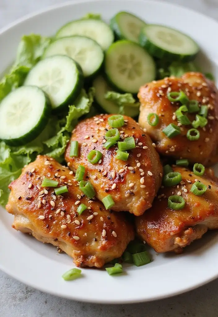 28 Chicken Thighs on the Grill Recipes That Are Smoky & Juicy 15 28 Chicken Thighs on the Grill Recipes That Are Smoky & Juicy - 14. Asian Sesame Grilled Chicken Thighs