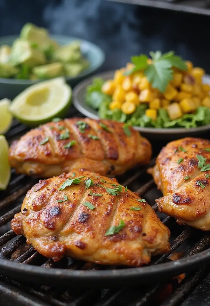 28 Chicken Thighs on the Grill Recipes That Are Smoky & Juicy 17 28 Chicken Thighs on the Grill Recipes That Are Smoky & Juicy - 16. Chipotle Lime Grilled Chicken Thighs