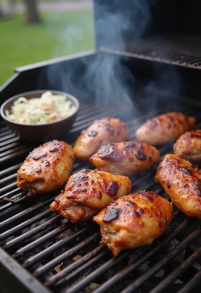 28 Chicken Thighs on the Grill Recipes That Are Smoky & Juicy 28 28 Chicken Thighs on the Grill Recipes That Are Smoky & Juicy - 27. BBQ Bourbon Chicken Thighs