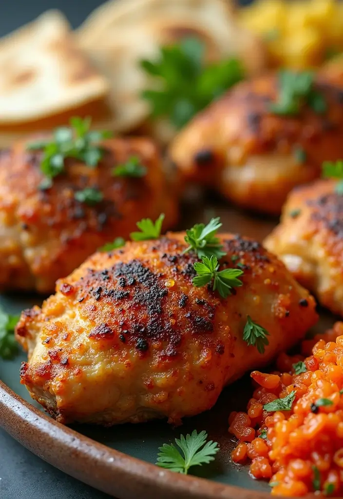 28 Chicken Thighs on the Grill Recipes That Are Smoky & Juicy 5 28 Chicken Thighs on the Grill Recipes That Are Smoky & Juicy - 4. Moroccan Spiced Grilled Chicken Thighs