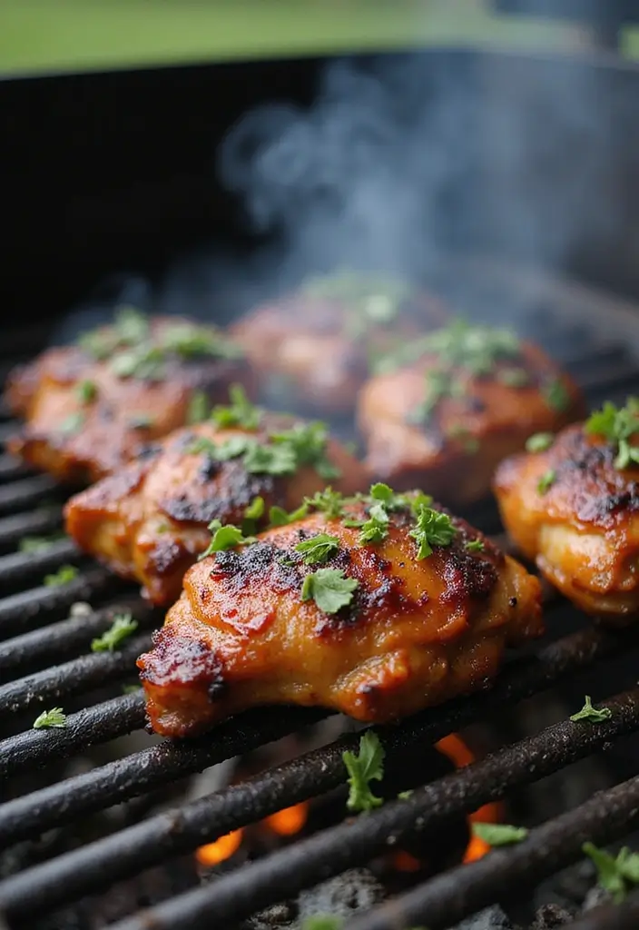 28 Chicken Thighs on the Grill Recipes That Are Smoky & Juicy 7 28 Chicken Thighs on the Grill Recipes That Are Smoky & Juicy - 6. Jerk Chicken Thighs