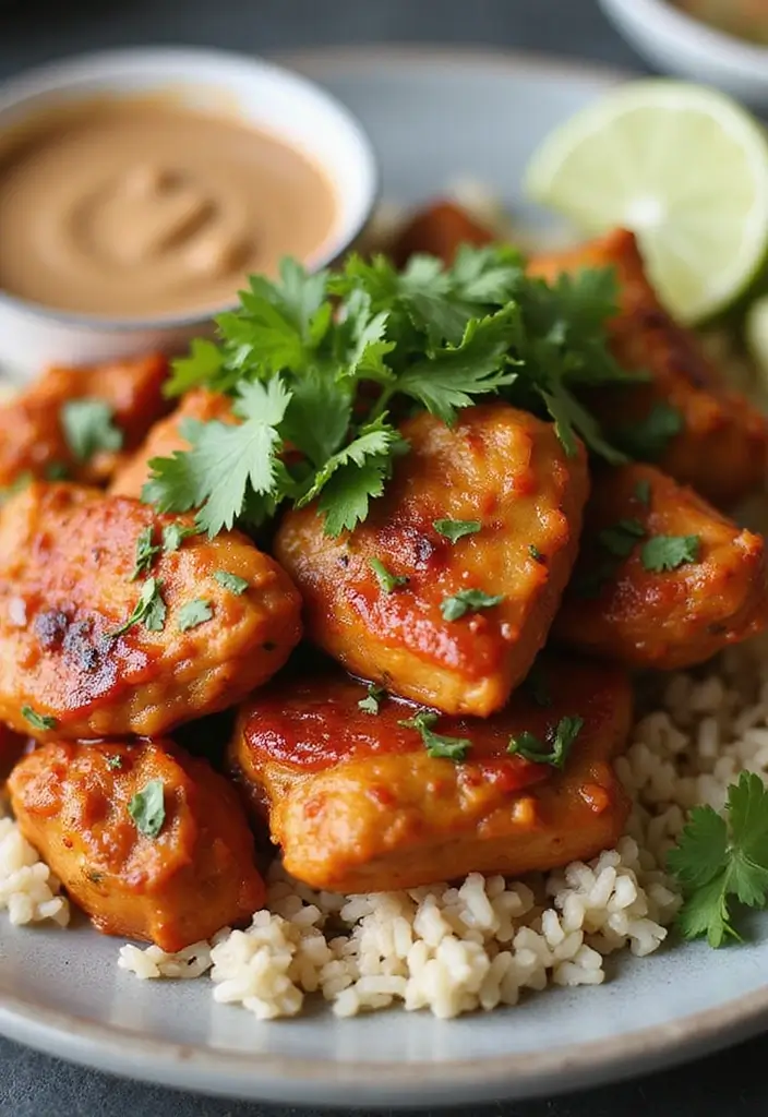 28 Chicken Thighs on the Grill Recipes That Are Smoky & Juicy 10 28 Chicken Thighs on the Grill Recipes That Are Smoky & Juicy - 9. Spicy Thai Grilled Chicken Thighs