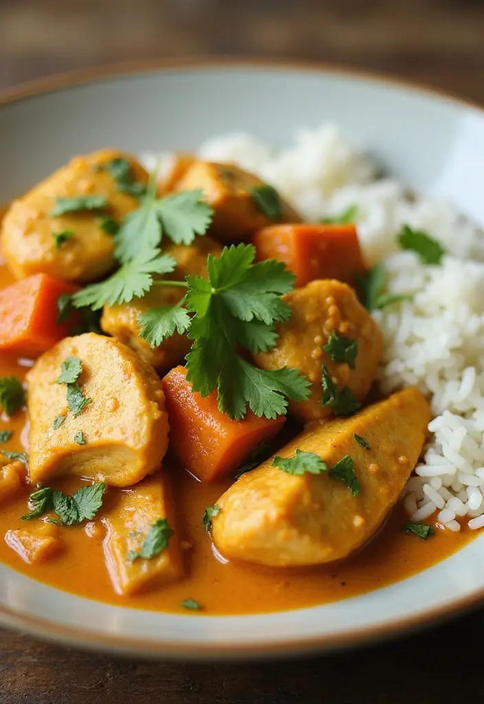 28 Crockpot Chicken Recipes Dairy Free That Are Still Creamy & Delicious 2 28 Crockpot Chicken Recipes Dairy Free That Are Still Creamy & Delicious - 1. Creamy Coconut Curry Chicken