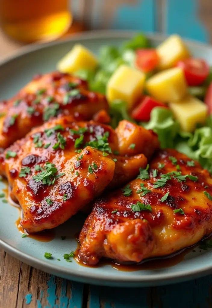 28 Crockpot Chicken Recipes Dairy Free That Are Still Creamy & Delicious 6 28 Crockpot Chicken Recipes Dairy Free That Are Still Creamy & Delicious - 5. BBQ Chicken with a Twist