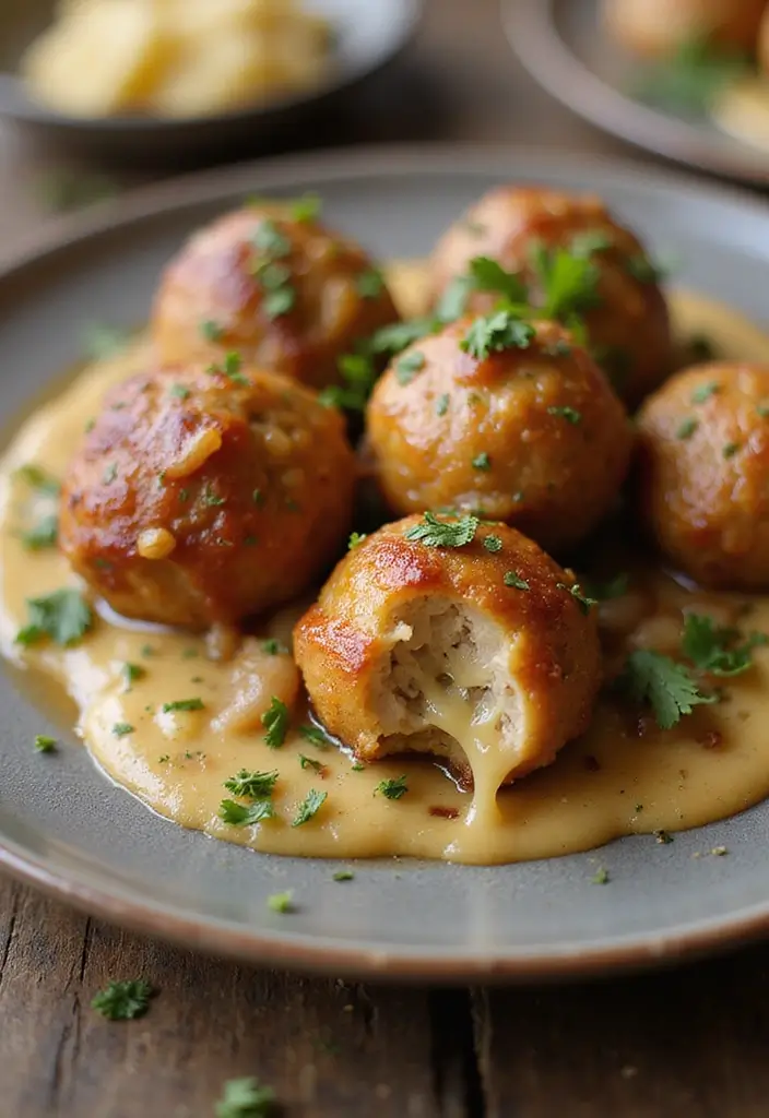 28 French Onion Chicken Meatballs Recipes That Are Juicy & Unique 2 28 French Onion Chicken Meatballs Recipes That Are Juicy & Unique - 1. Classic French Onion Chicken Meatballs