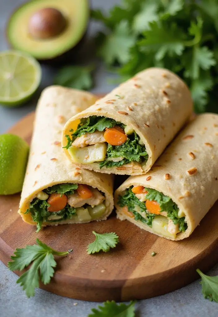 28 Lemon Garlic Chicken Bites That Are Simple & Flavorful 11 28 Lemon Garlic Chicken Bites That Are Simple & Flavorful - 10. Lemon Garlic Chicken Wraps